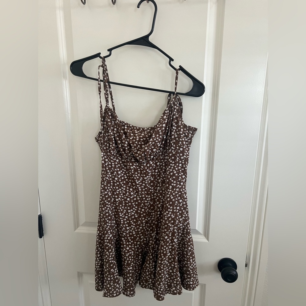 Floral mini dress